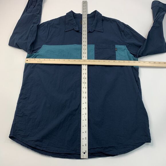 Oakley Shirt Mens XL Extra Large Storm Button Up Regular Fit Long Sleeve Pocket - Picture 4 of 9